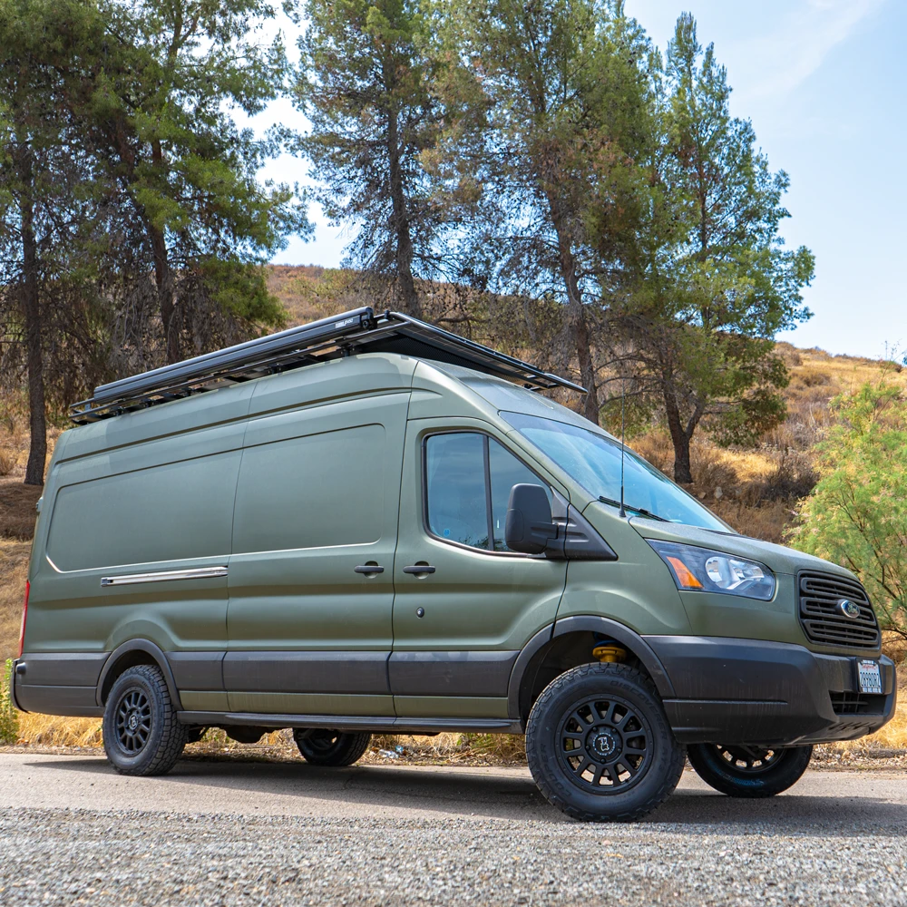 q-trans-2 Quigley QLift for Ford Transit By Agile Offroad