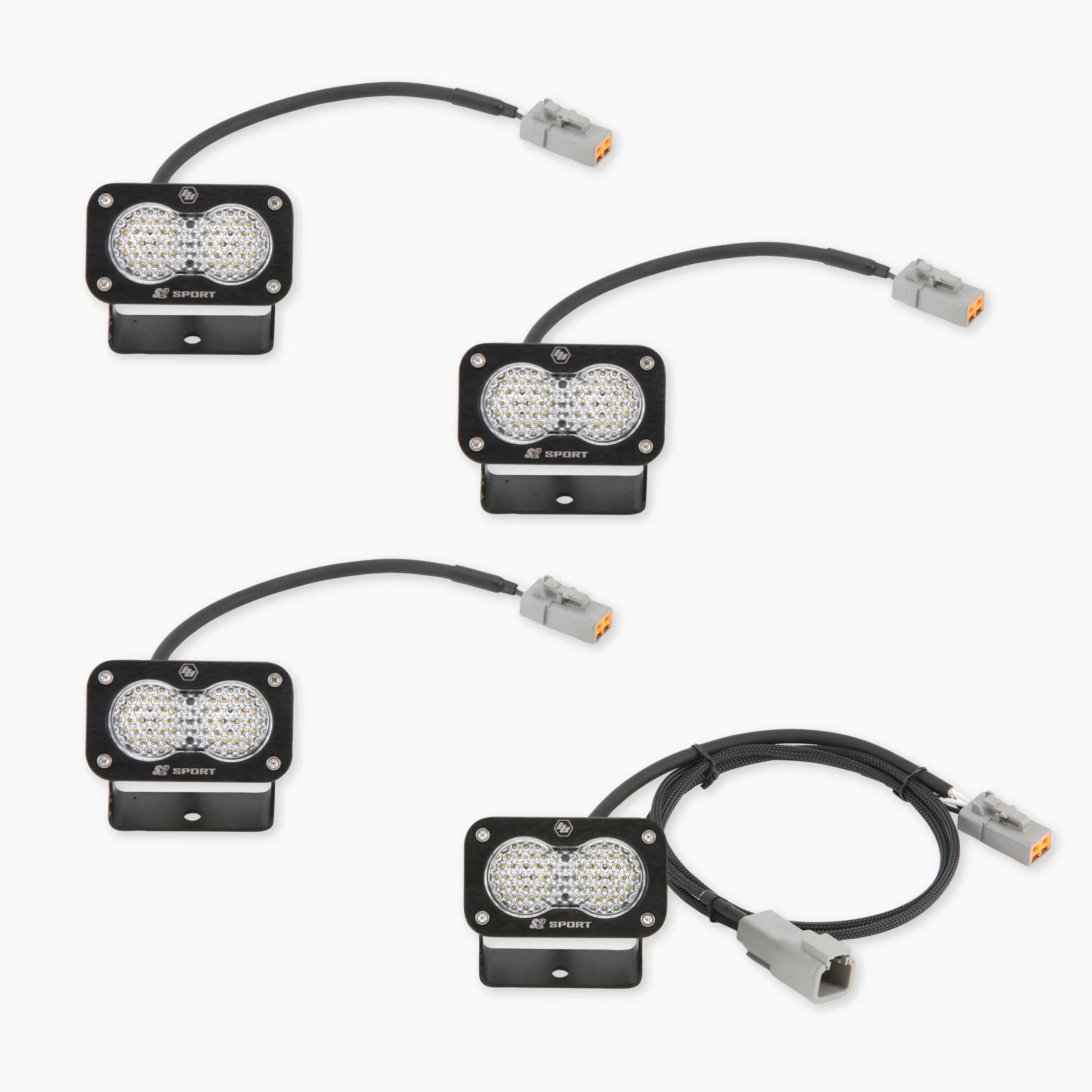 Baja Designs S2 Scene Light with Roof Handle Mount Kit for INEOS Grenadier by Agile Offroad