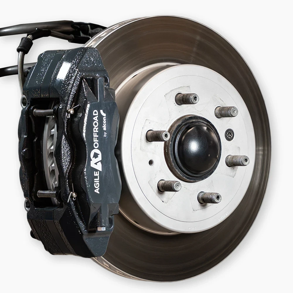 BKF5459AX35-ASM-1-2 Big Brake Kit for INEOS Grenadier FRONT brakes by Alcon & Agile Offroad
