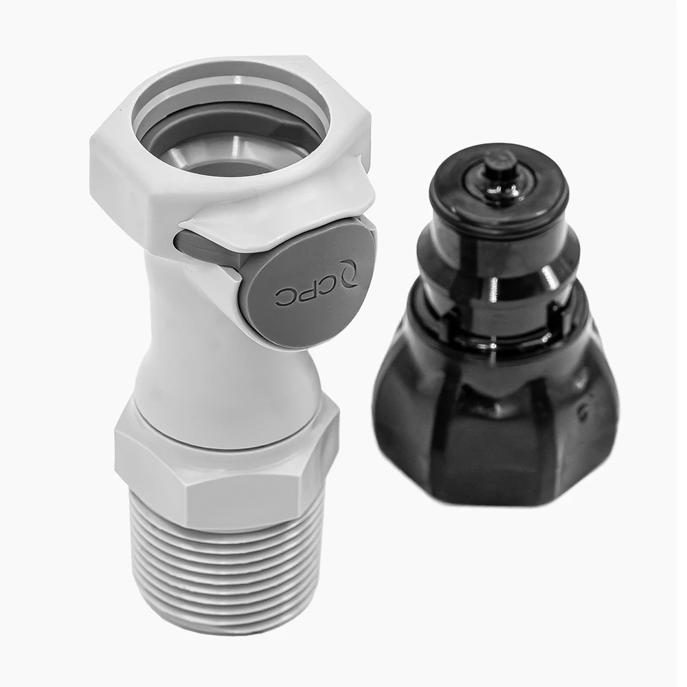Threaded Hose Quick Disconnect Water System Fittings by Agile Offroad