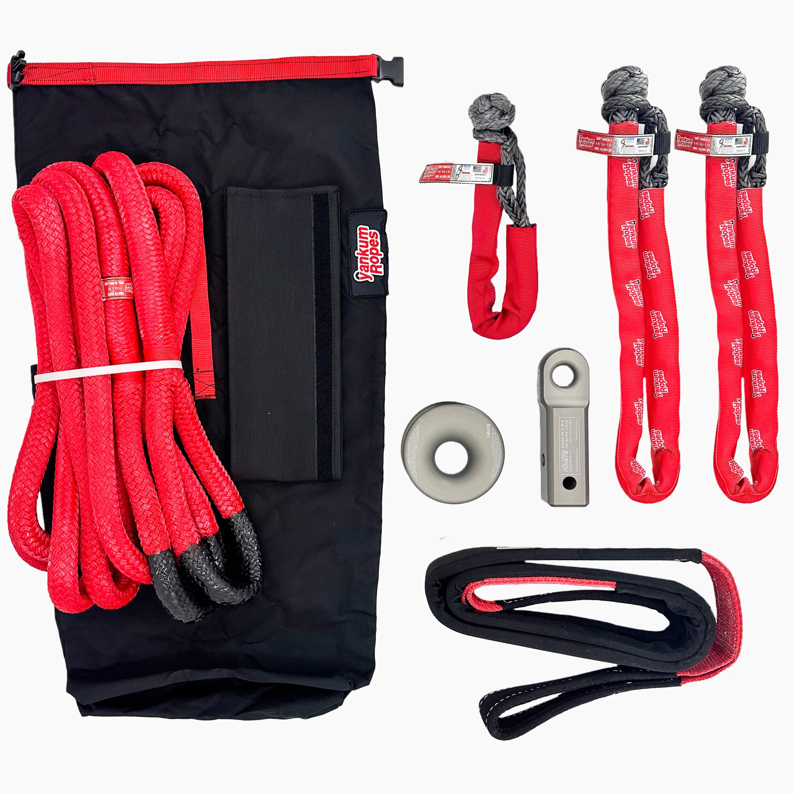 Yankum Ropes Off-Road Recovery Kit by Agile Offroad