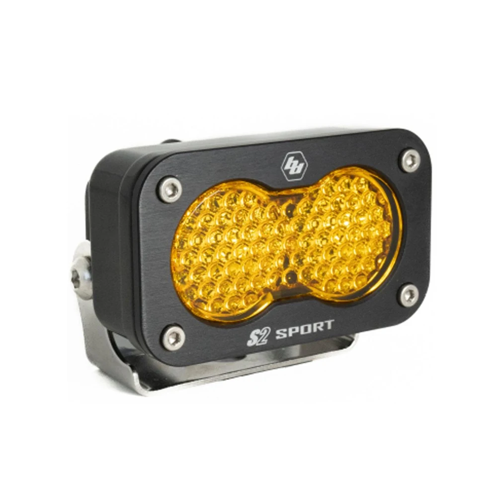 Baja Designs S2 Amber Sport LED Auxiliary Light Pod by Agile Offroad