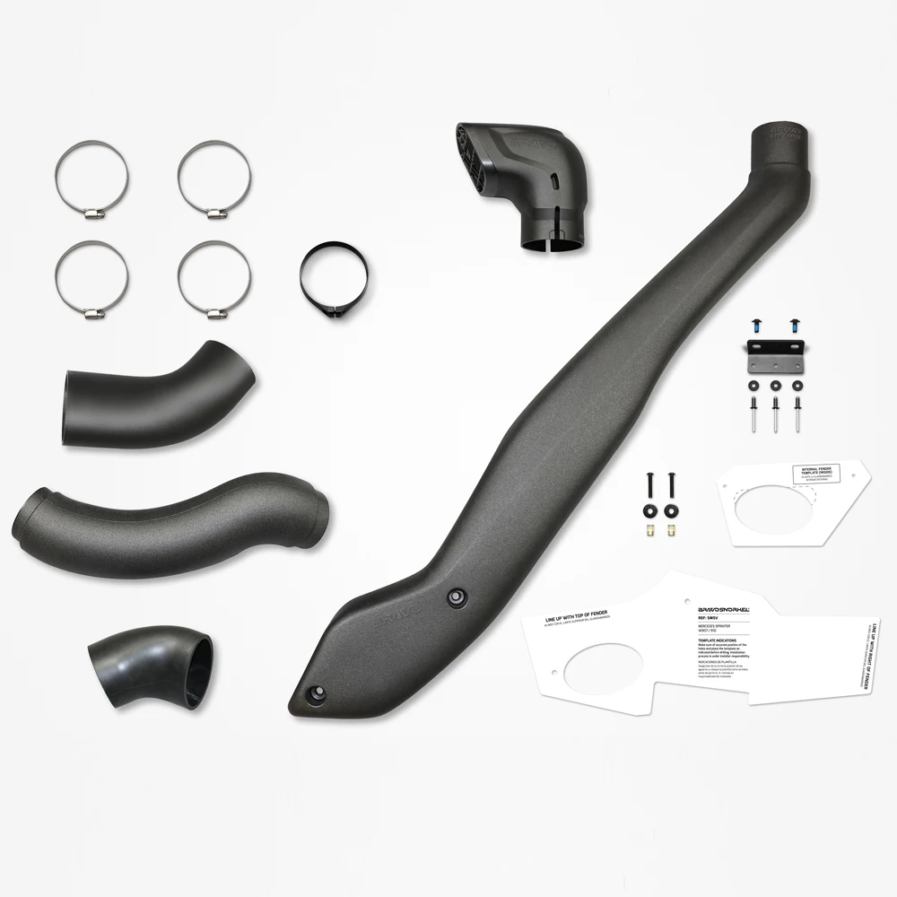 Bravo Snorkel Intake for 2019-22 6 Cyl Sprinter by Agile Offroad