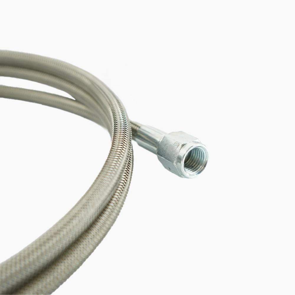1/4" Braided Stainless Steel Air Line Hoses