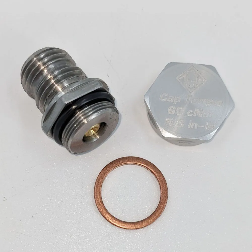 Clean Oil Drain Plug For 2007-22 Sprinter by Agile Offroad