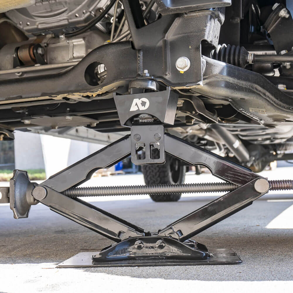 Off Road Scissor Jack w/ Axle & Frame Adaptor Agile Off Road