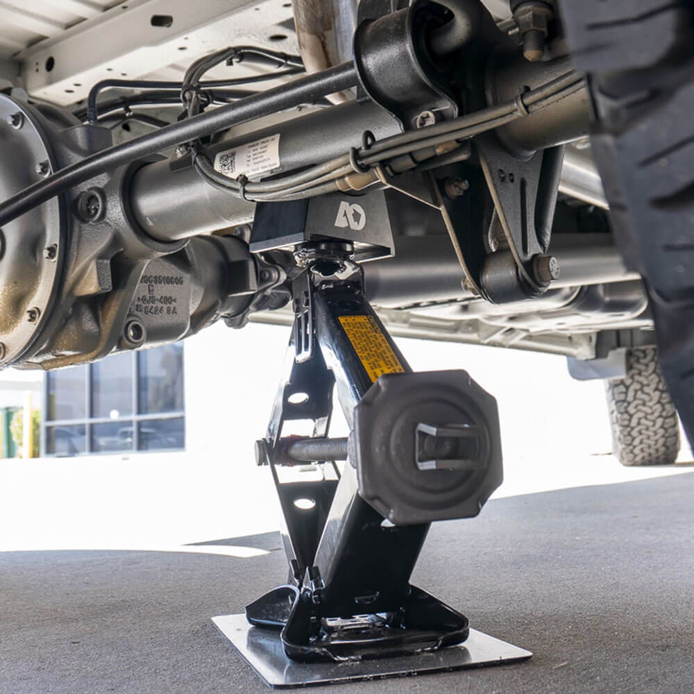 Off Road Scissor Jack w/ Axle & Frame Adaptor Agile Off Road