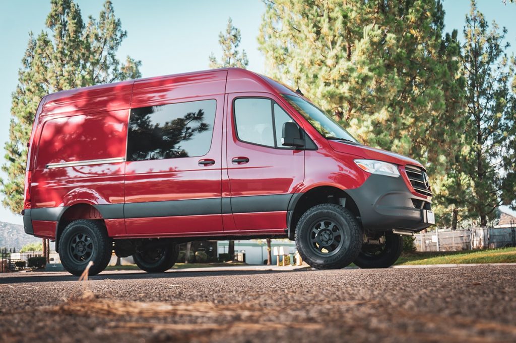 mercedes sprinter 4x4 lift kit