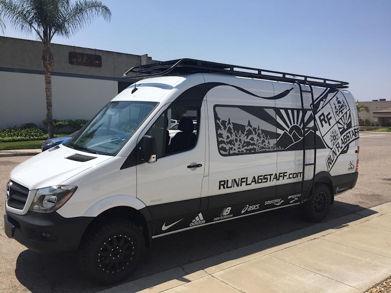 sprinter van roof rail mounts