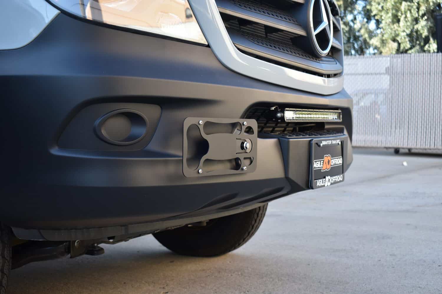 Platypus License Plate Mount For Sprinter 2014 2018 Agile Off Road