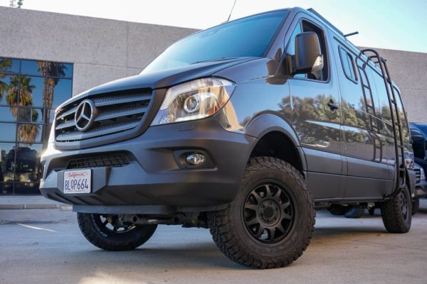 Method Race 702 Trail wheels on Mercedes Sprinter 2500 at Agile Off Road