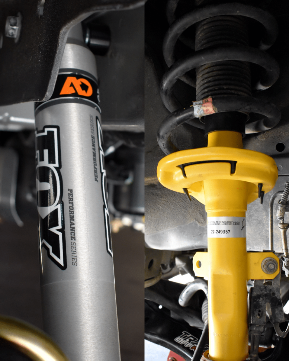 Agile STS shock & strut package for Ford Transit - Agile Off Road