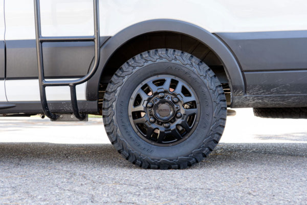 Ultra 003 AWD Transit Wheel & Tire Package at Agile Off Road