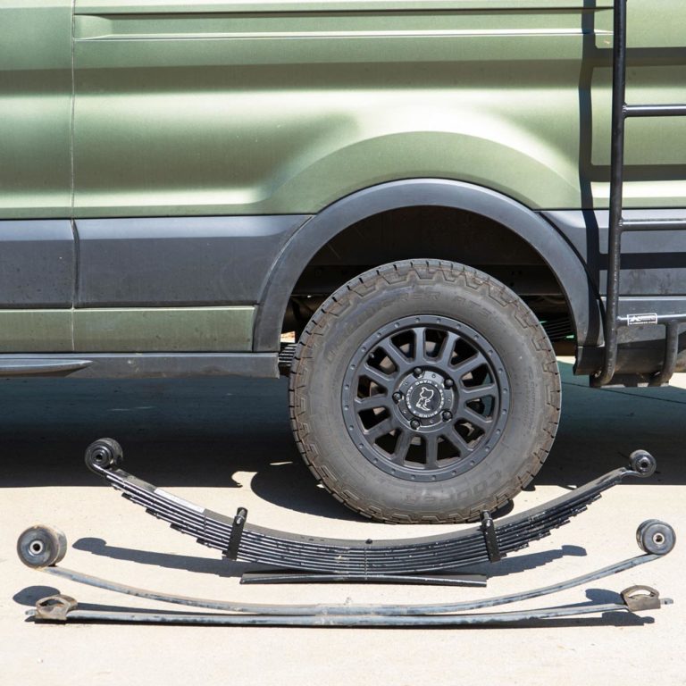 Rear Leaf Spring Upgrade for Ford Transit Agile Off Road