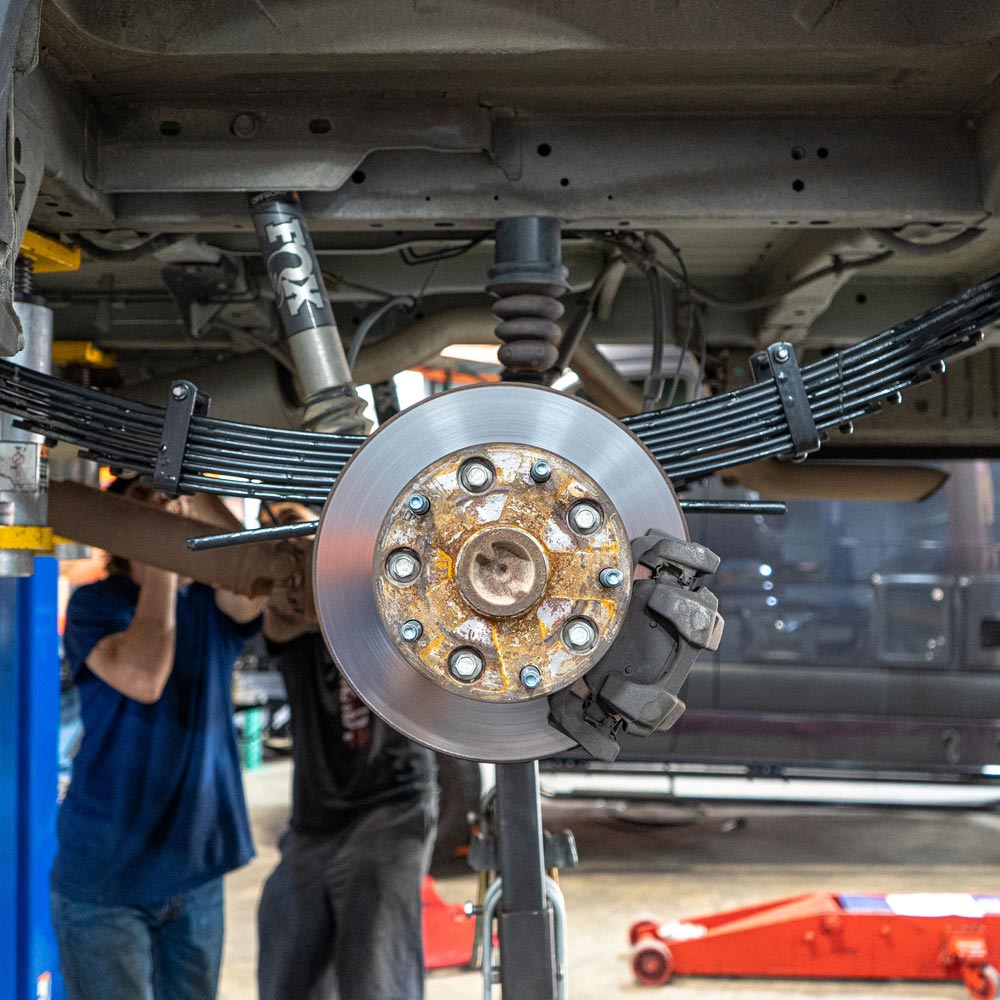 Rear Leaf Spring Upgrade for Ford Transit Agile Off Road