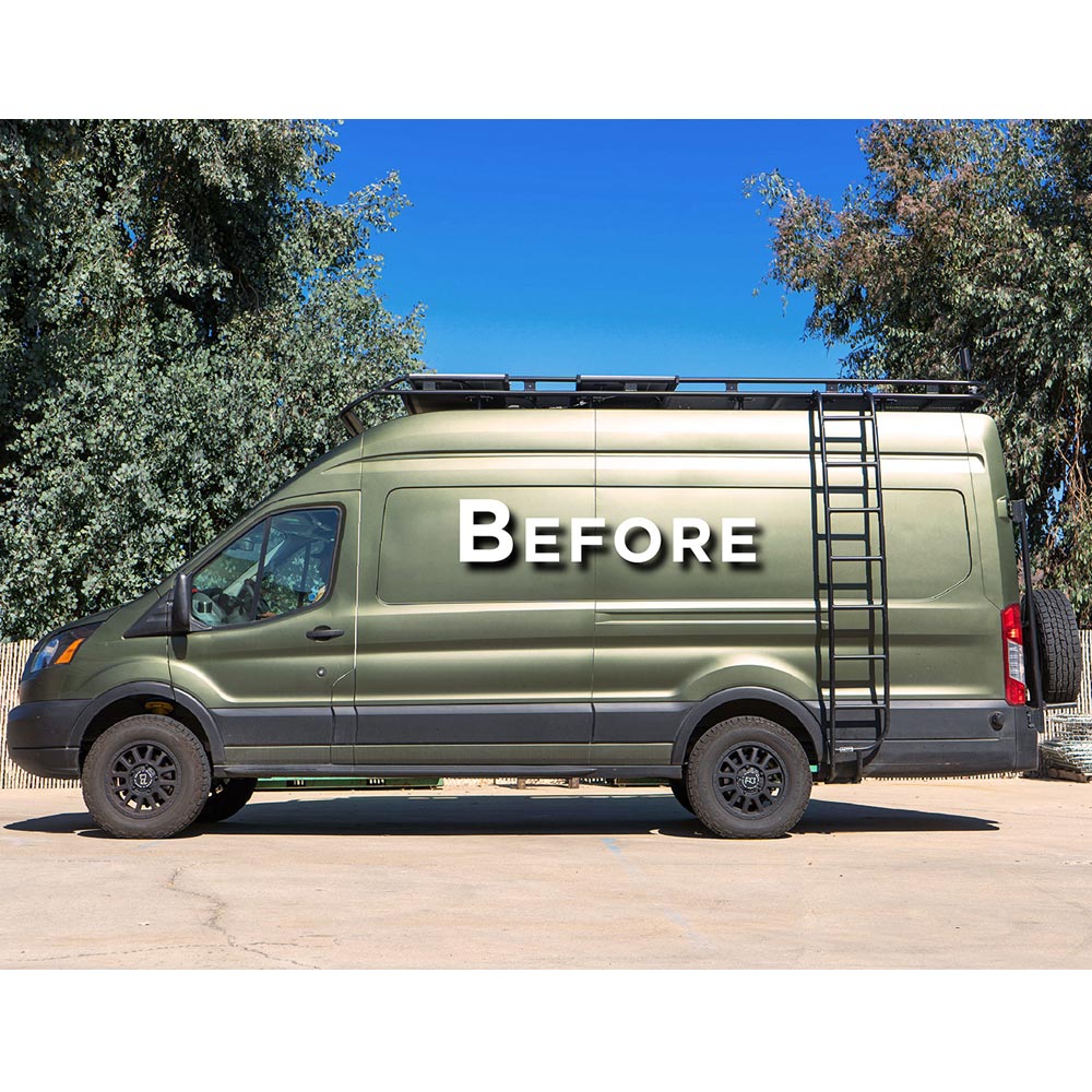 Rear Leaf Spring Upgrade for Ford Transit Agile Off Road