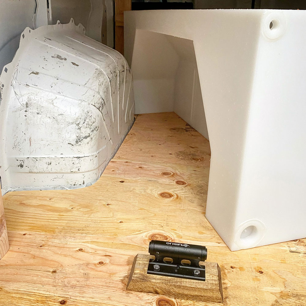 28 Gallon Promaster Wheel Well Water Tank Agile Off Road