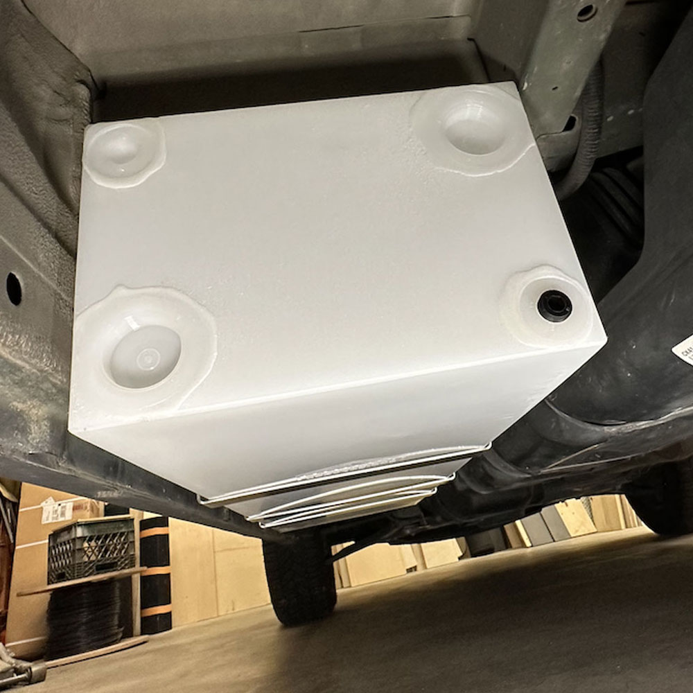 20-Gallon Ford Transit Undermount Water Tank - Agile Off Road