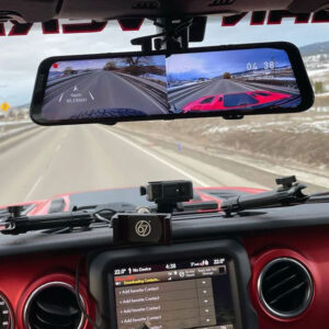 Wolfbox Touch Screen Smart Mirror for INEOS Grenadier by Agile Offroad