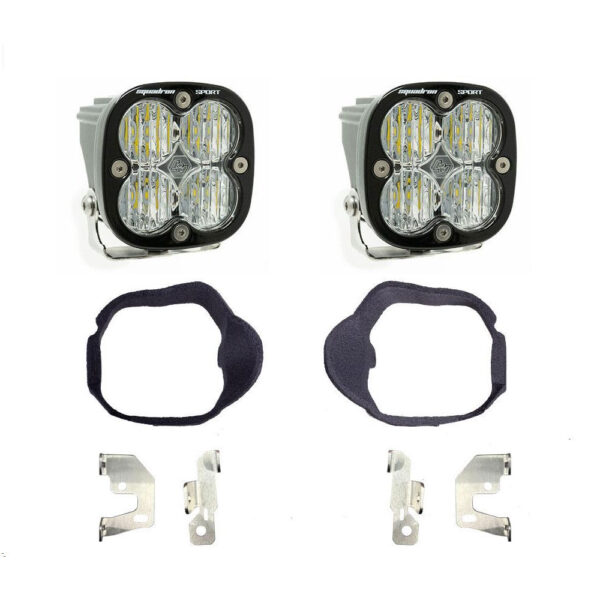 Baja Designs Squadron Sport Fog Pocket Light Kit - White