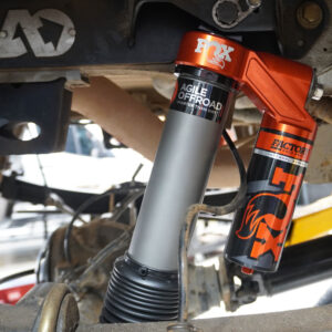 FOX Factory Race Front and Rear Reservoir Bypass Shocks for Sprinter by Agile Offroad