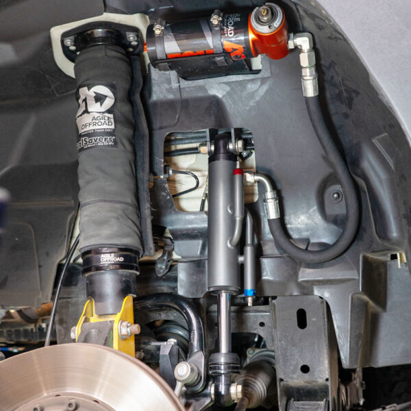 FOX Factory Race Front Auxiliary Reservoir Bypass Shocks for Sprinter by Agile Offroad