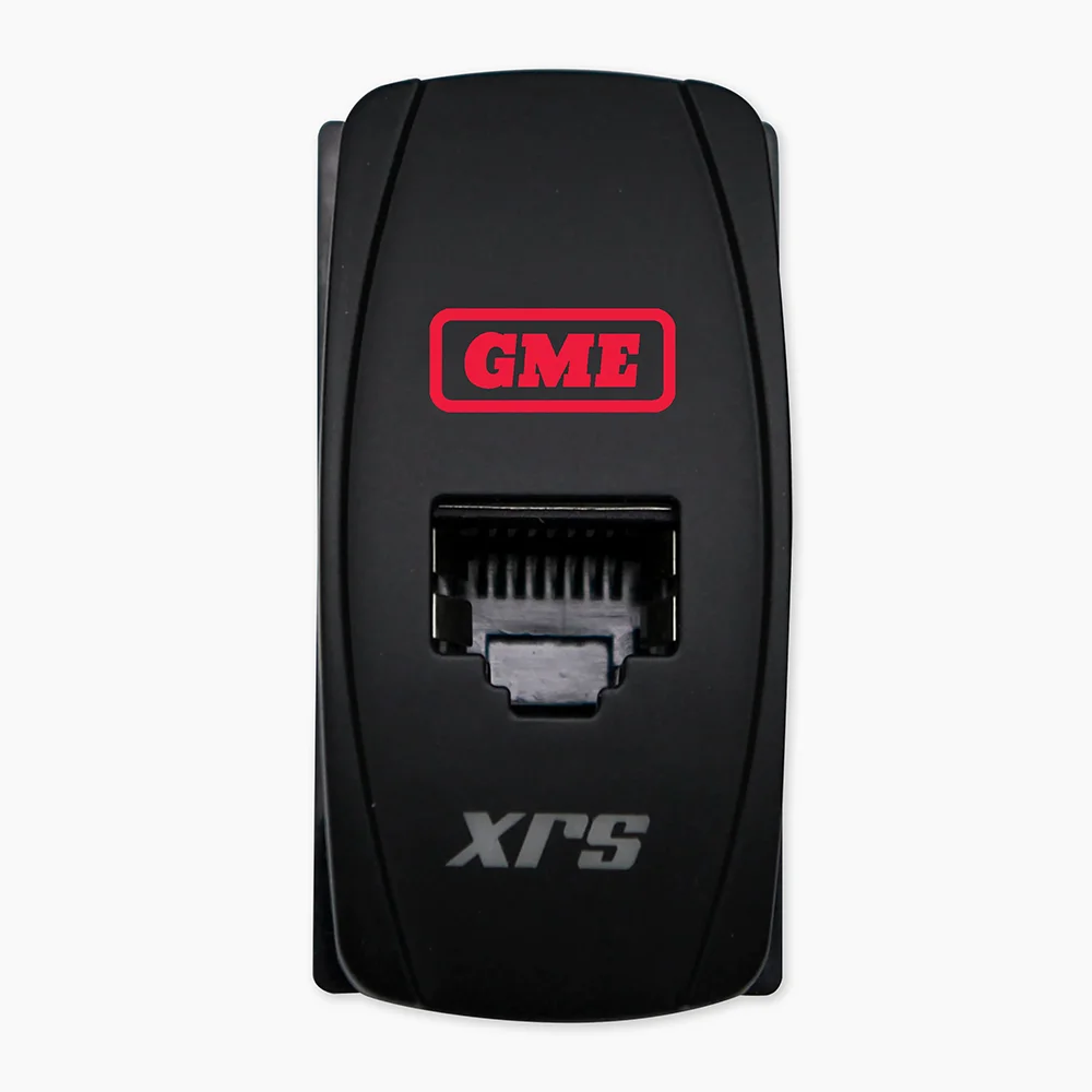 XRS-RJ45R6_02 RJ45 Pass-Through Adaptor - Type 6 (Red) by GME