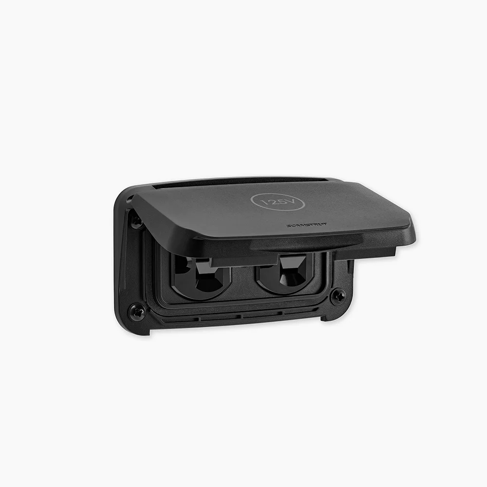 1050443_01 Scanstrut Ventura SC-V-P1 Dual Waterproof 125V 20A AC Outlet by Agile Offroad