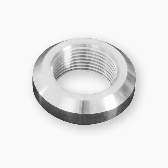 37112_01 Aluminum Weld Bung 1 in NPT Female Weld In by Agile Offroad