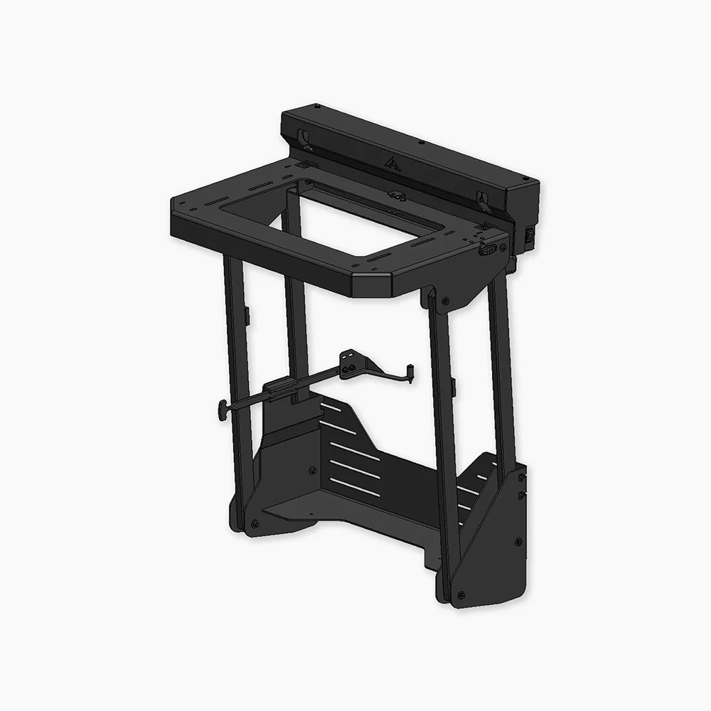 210775-DS_01 Aluminess PowerLift Bike Rack For Sprinter 2019+ by Agile Offroad